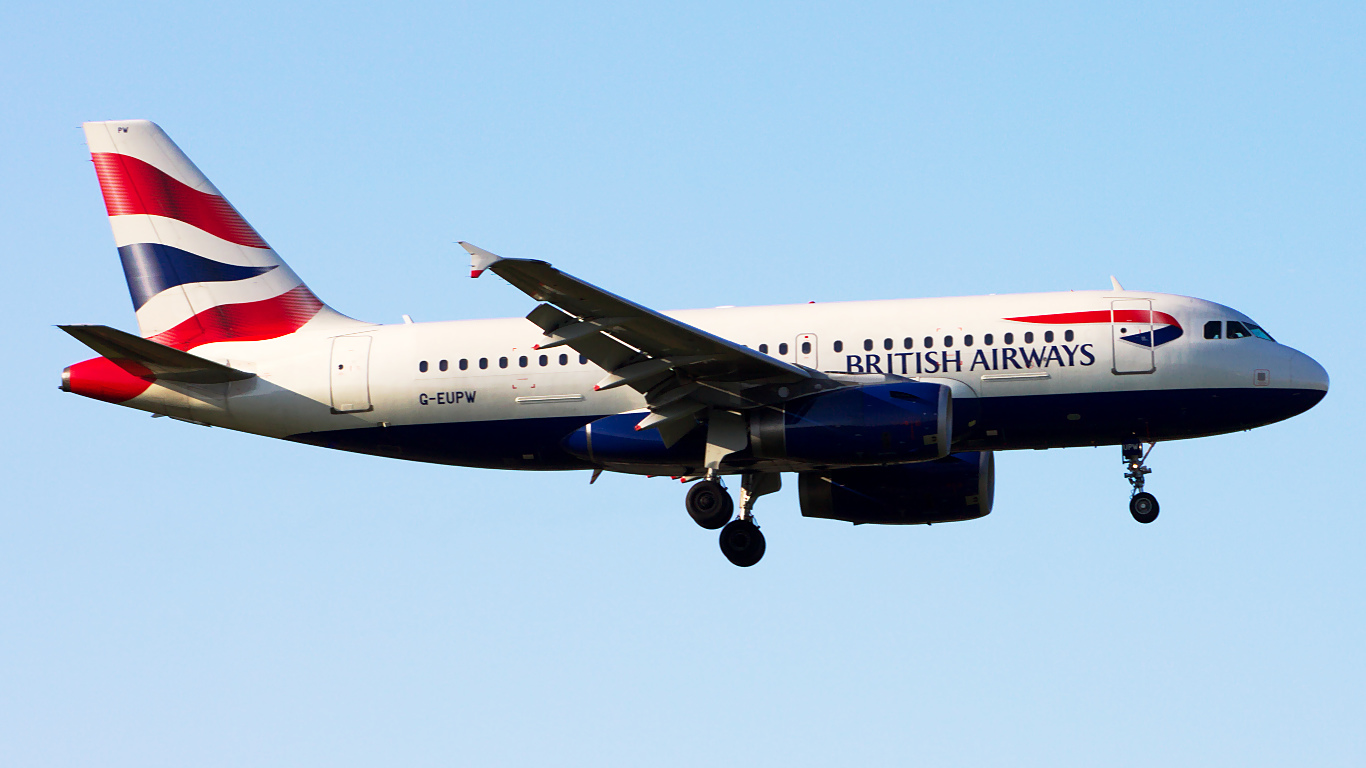 G-EUPW ✈ British Airways Airbus A319-131 @ London-Heathrow