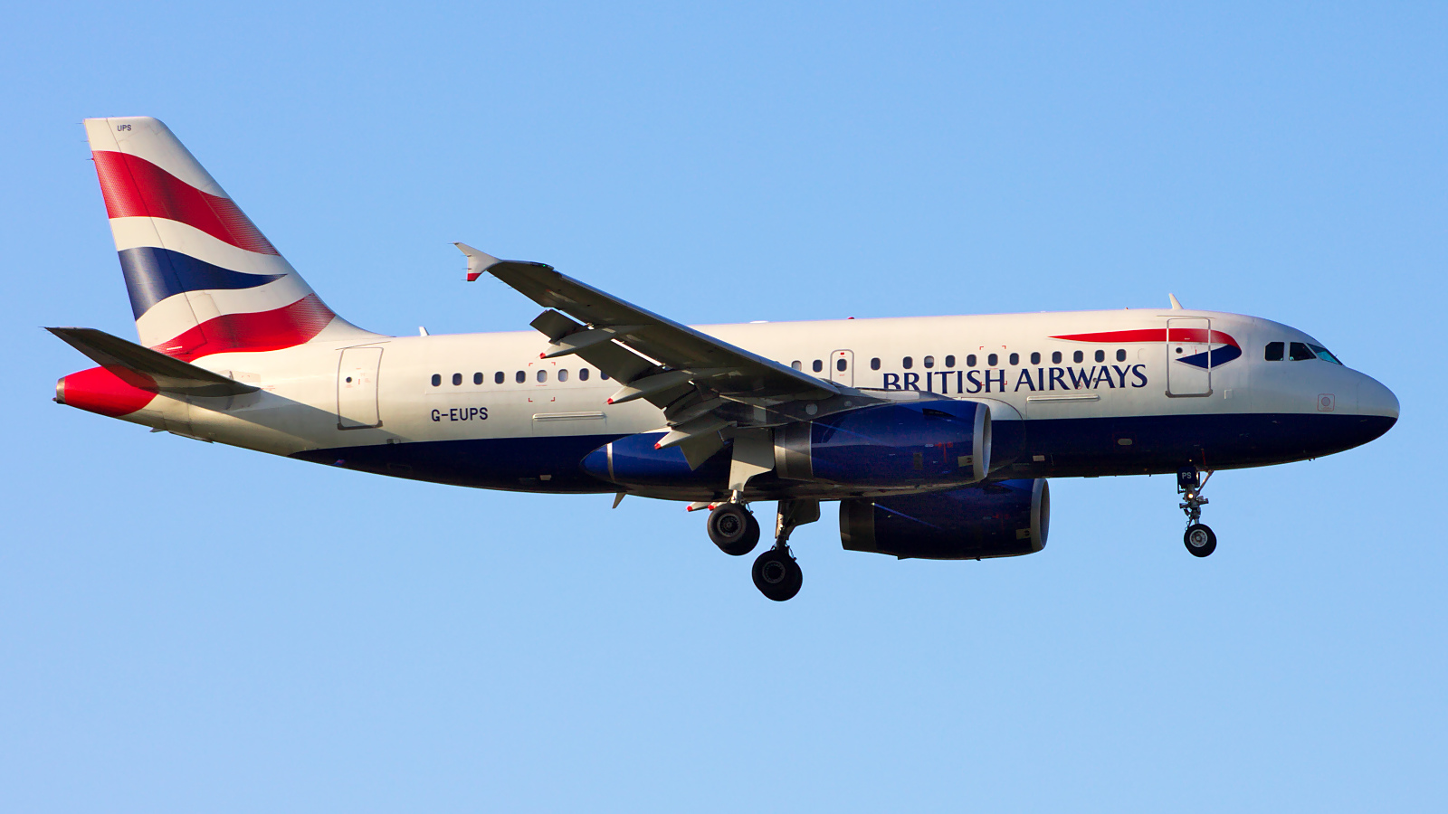 G-EUPS ✈ British Airways Airbus A319-131 @ London-Heathrow