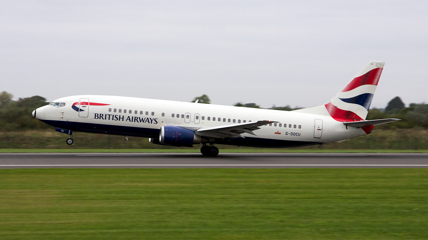 G-DOCU ✈ British Airways Boeing 737-436 @ Manchester