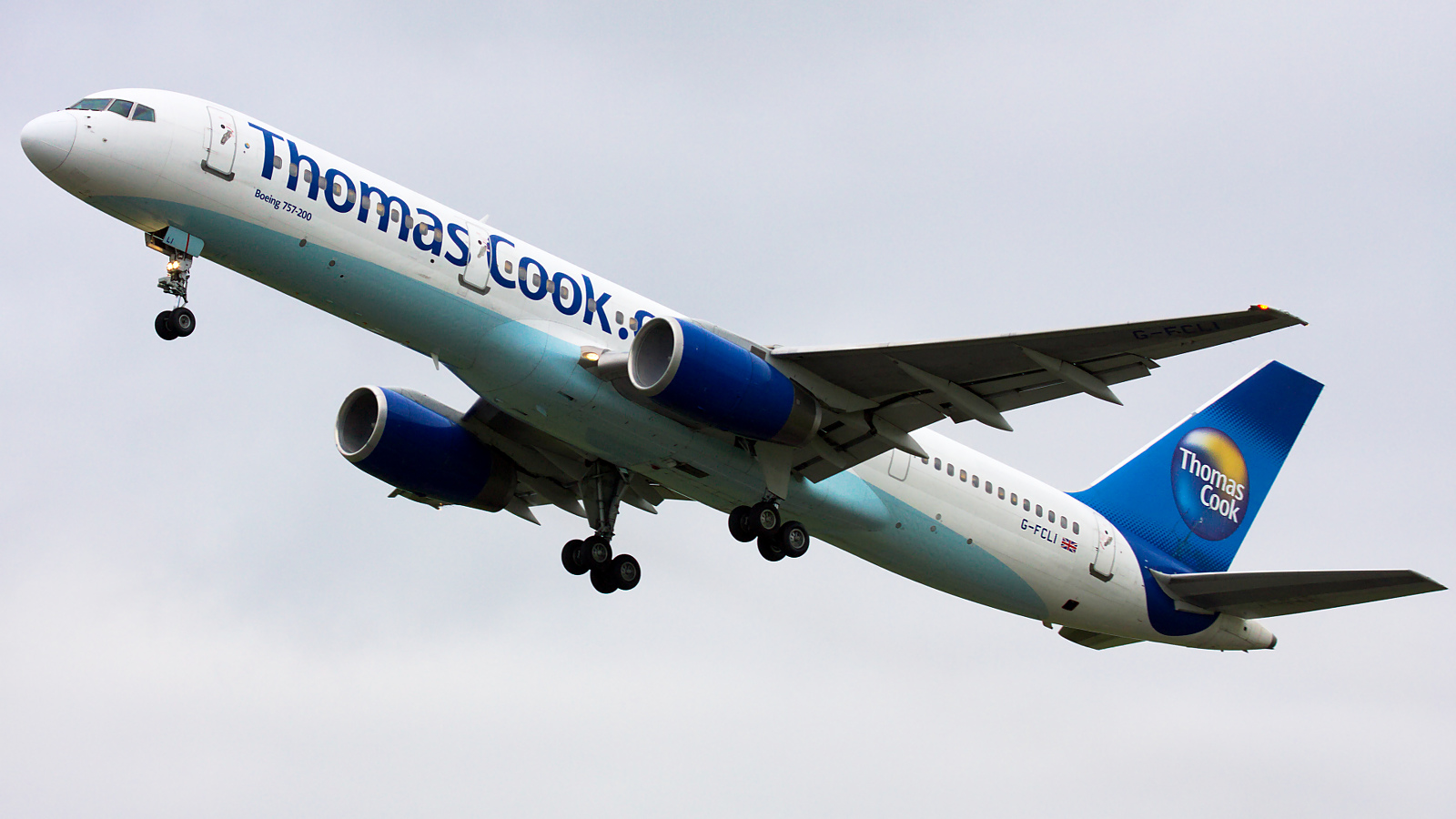 G-FCLI ✈ Thomas Cook Airlines Boeing 757-28A @ Manchester