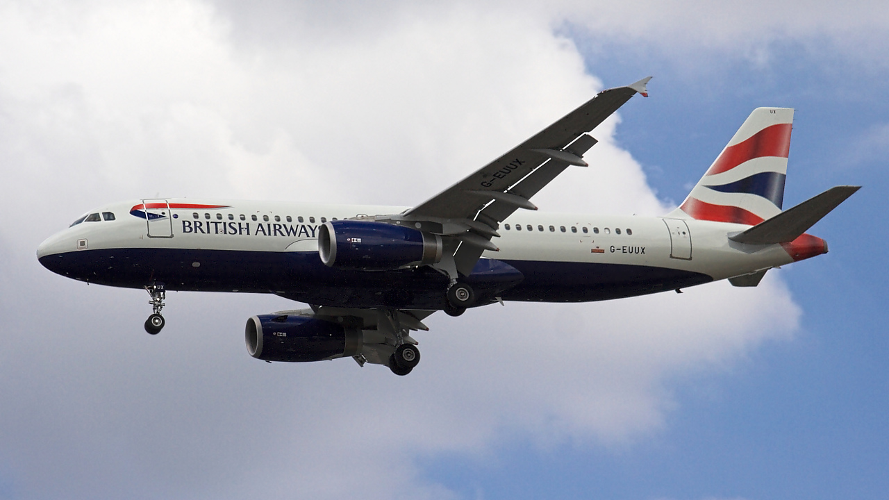 G-EUUX ✈ British Airways Airbus A320-232 @ London-Heathrow