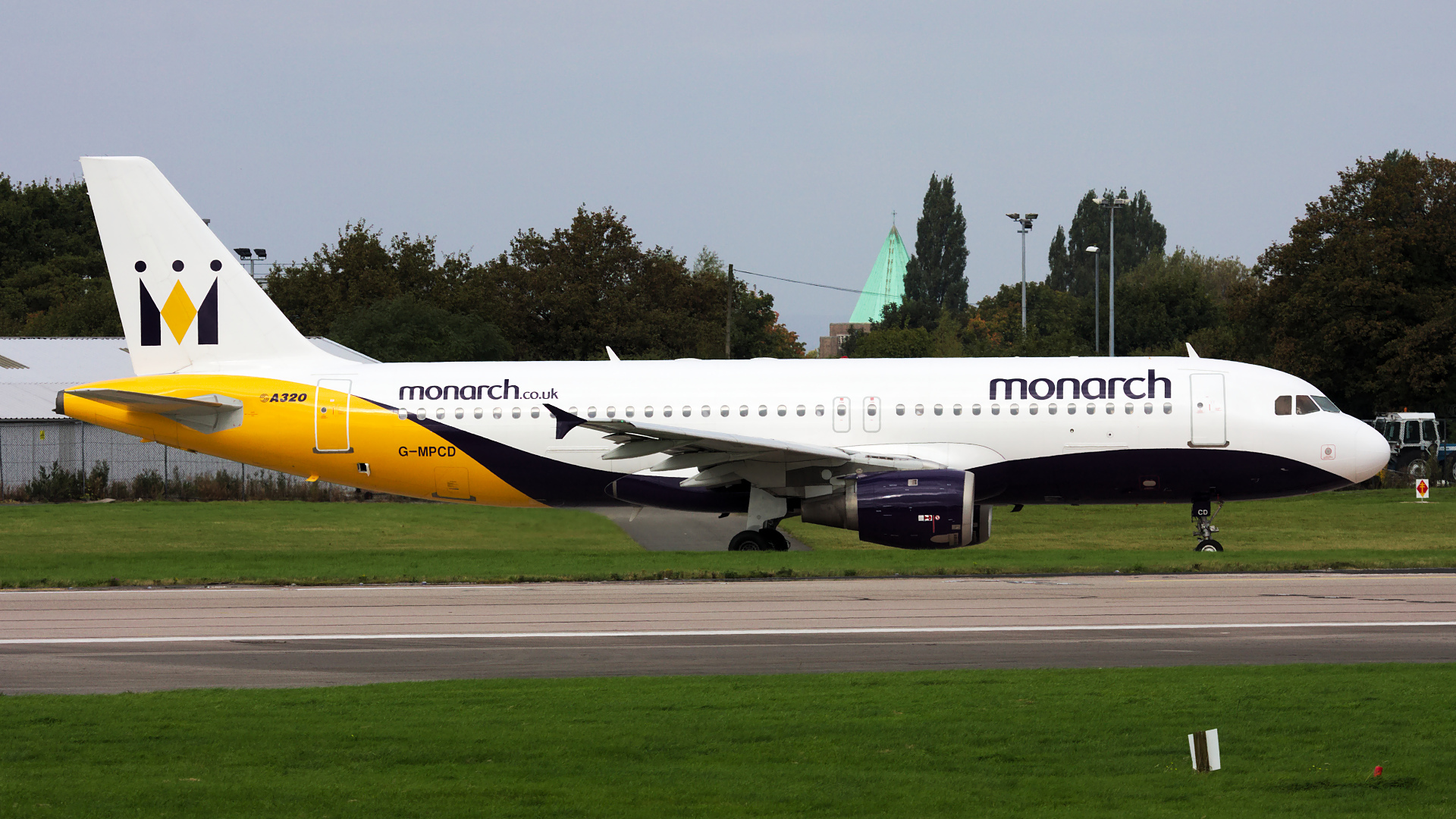G-MPCD ✈ Monarch Airlines Airbus A320-231 @ Manchester