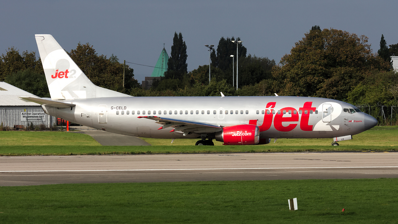 G-CELD ✈ Jet2.com Boeing 737-33A @ Manchester