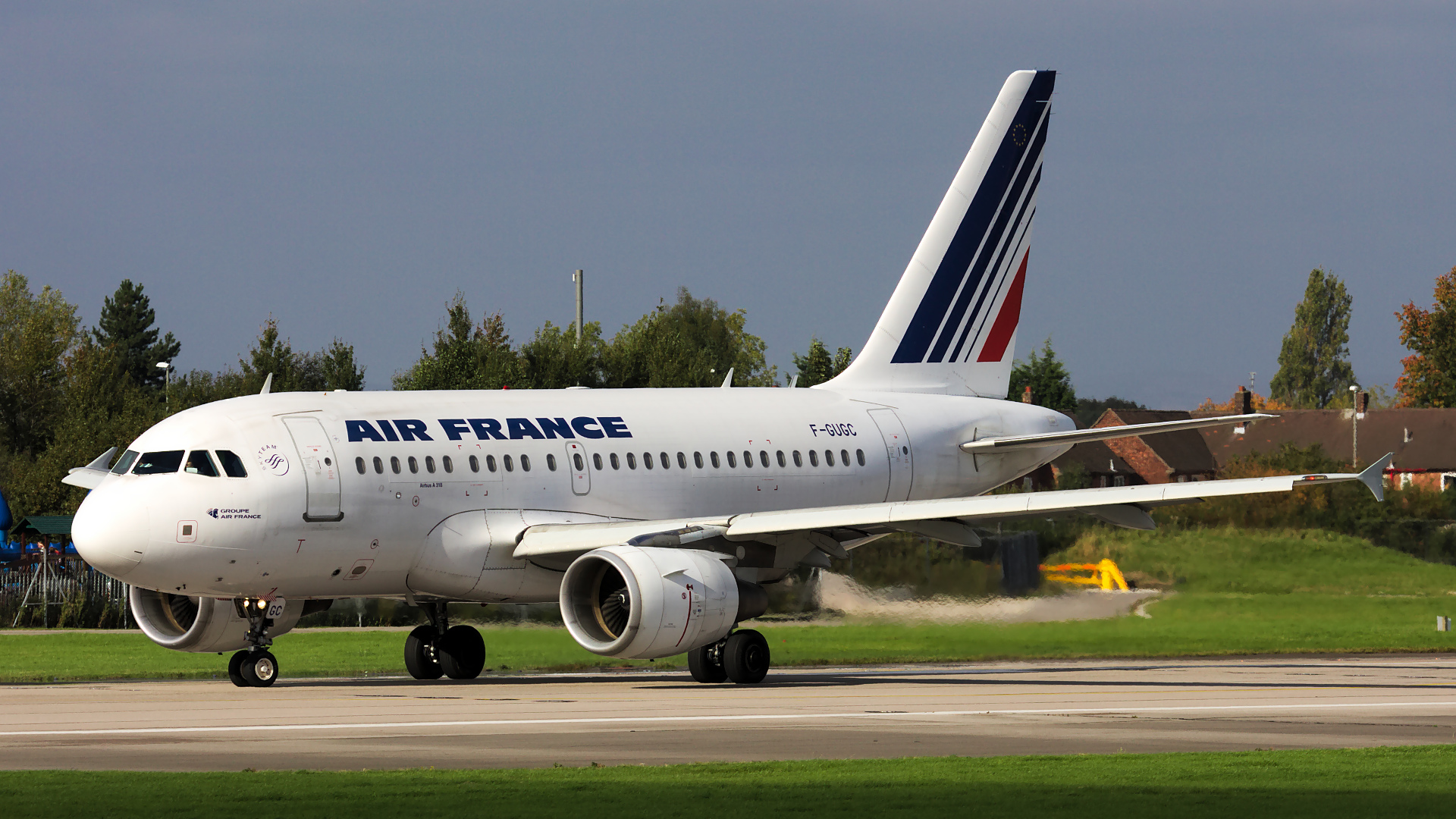 F-GUGC ✈ Air France Airbus A318-111 @ Manchester