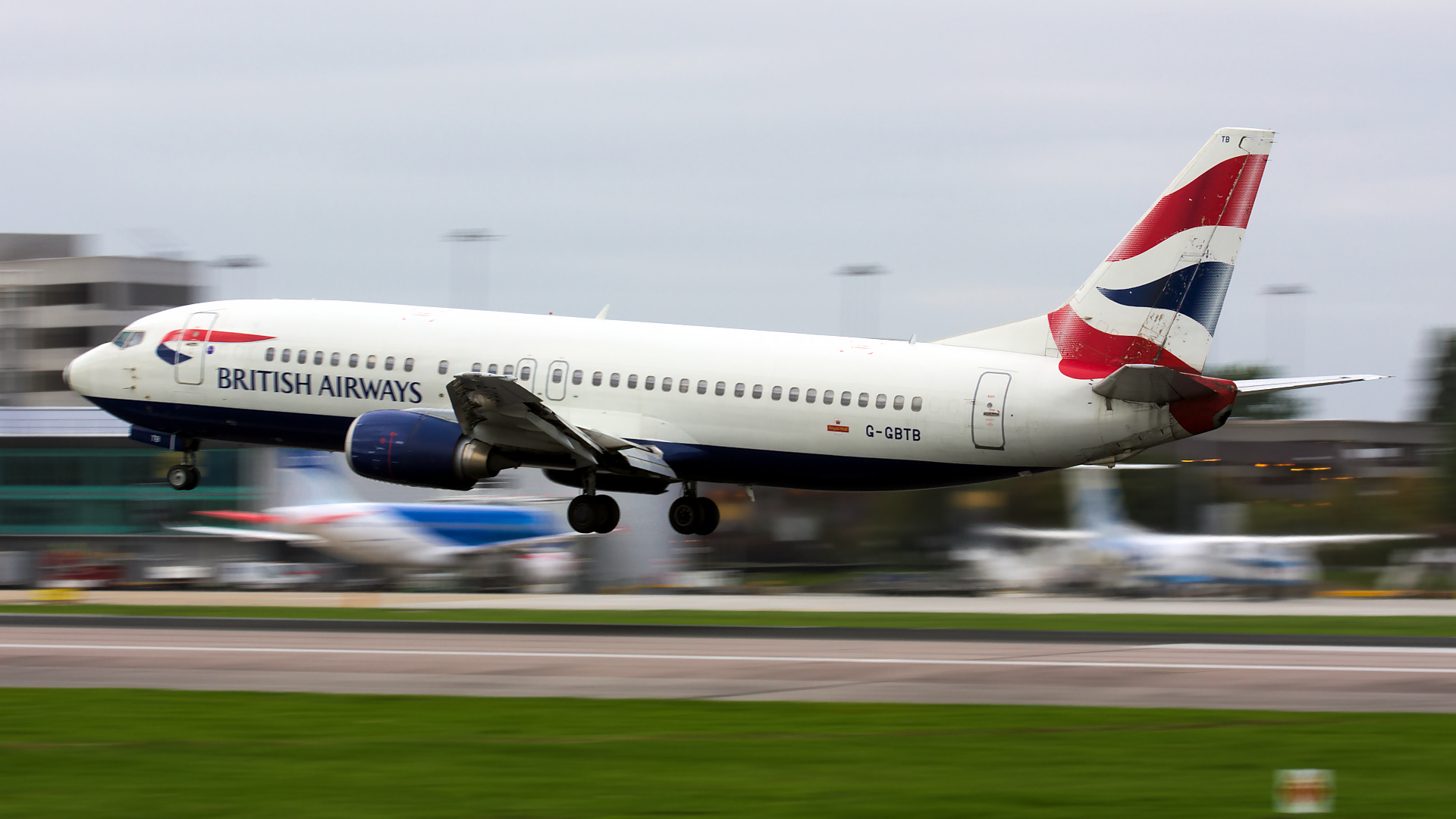 G-GBTB ✈ British Airways Boeing 737-436 @ Manchester
