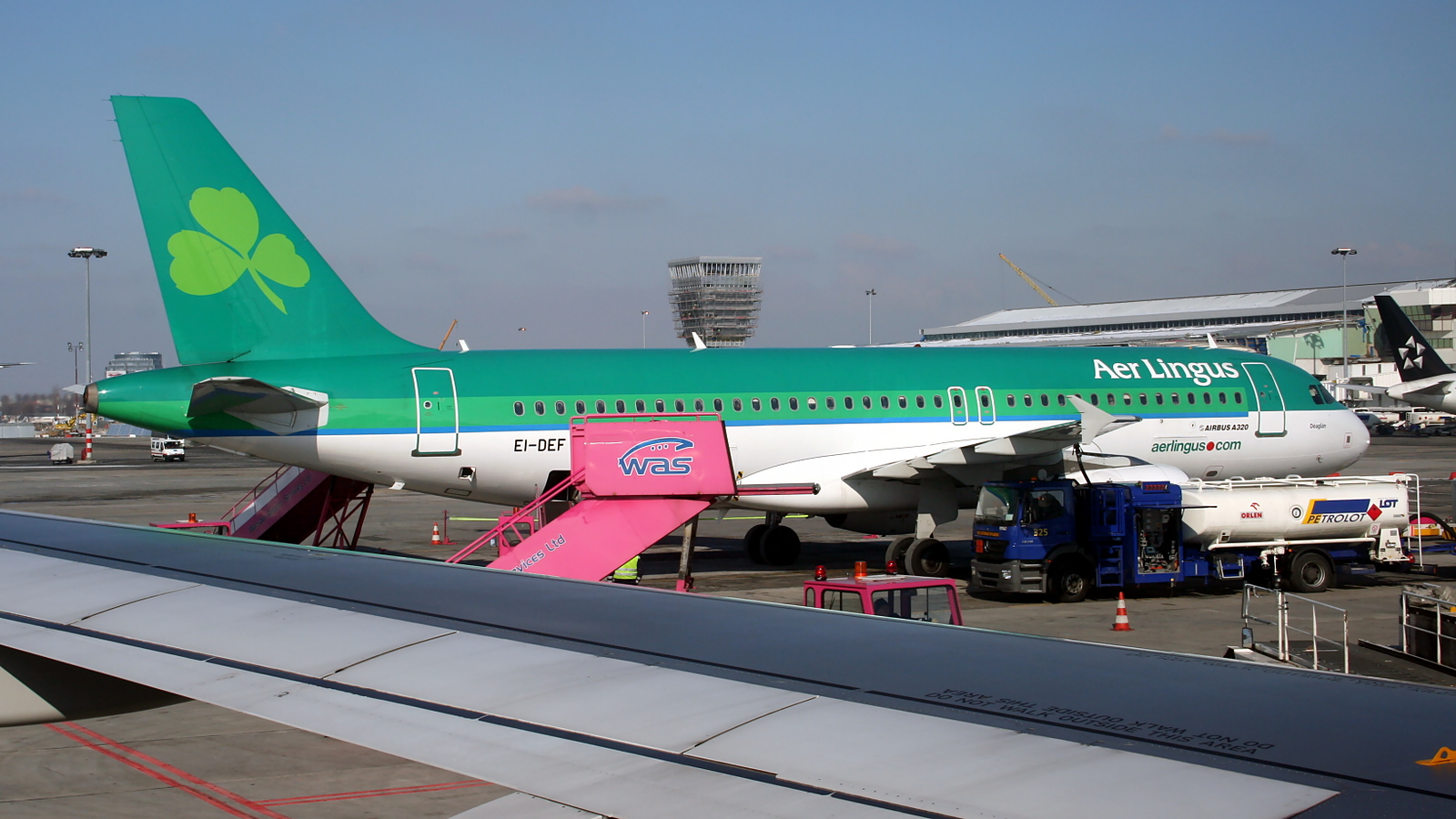 EI-DEF ✈ Aer Lingus Airbus A320-214 @ Warsaw-Chopin