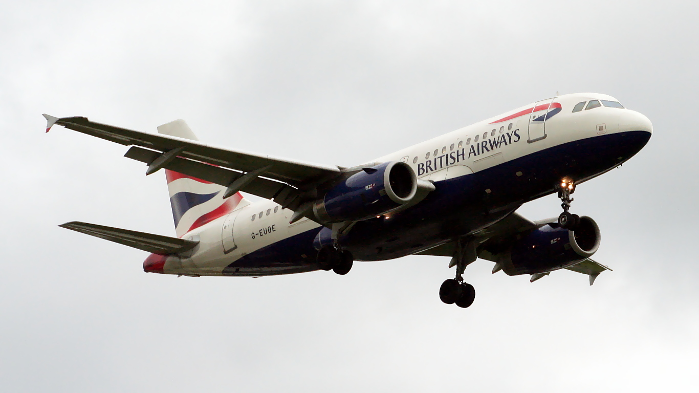 G-EUOE ✈ British Airways Airbus A319-131 @ London-Heathrow