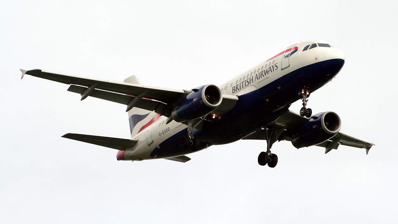 G-EUOD ✈ British Airways Airbus A319-131 @ London-Heathrow