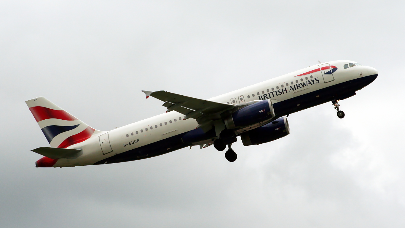 G-EUUP ✈ British Airways Airbus A320-232 @ London-Heathrow