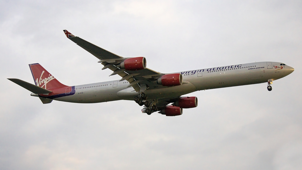G-VFOX ✈ Virgin Atlantic Airways Airbus A340-642 @ London-Heathrow