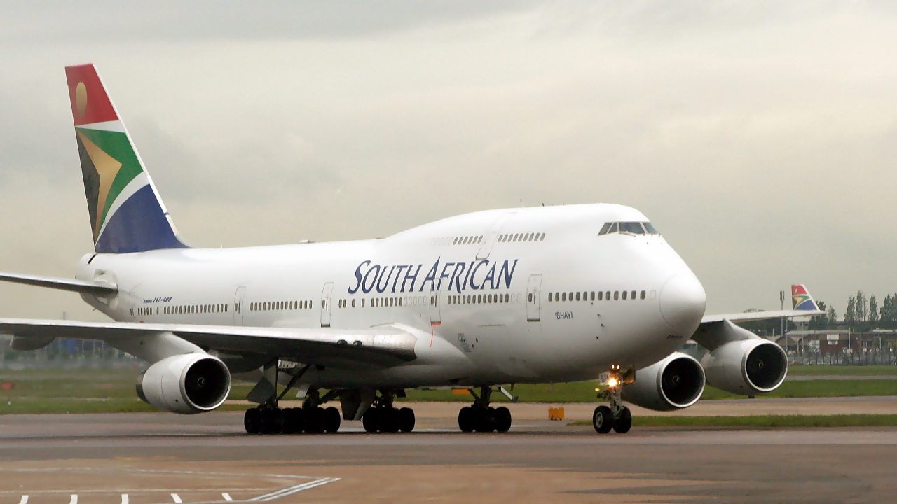 ZS-SAK ✈ South African Airways Boeing 747-444 @ London-Heathrow