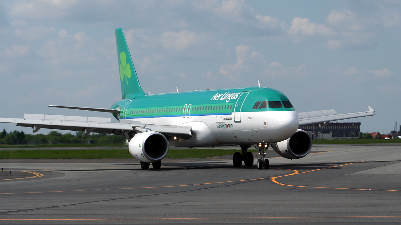 EI-DEJ ✈ Aer Lingus Airbus A320-214 @ Warsaw-Chopin