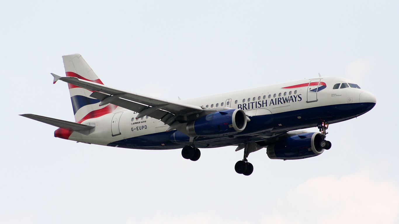 G-EUPD ✈ British Airways Airbus A319-131 @ London-Heathrow
