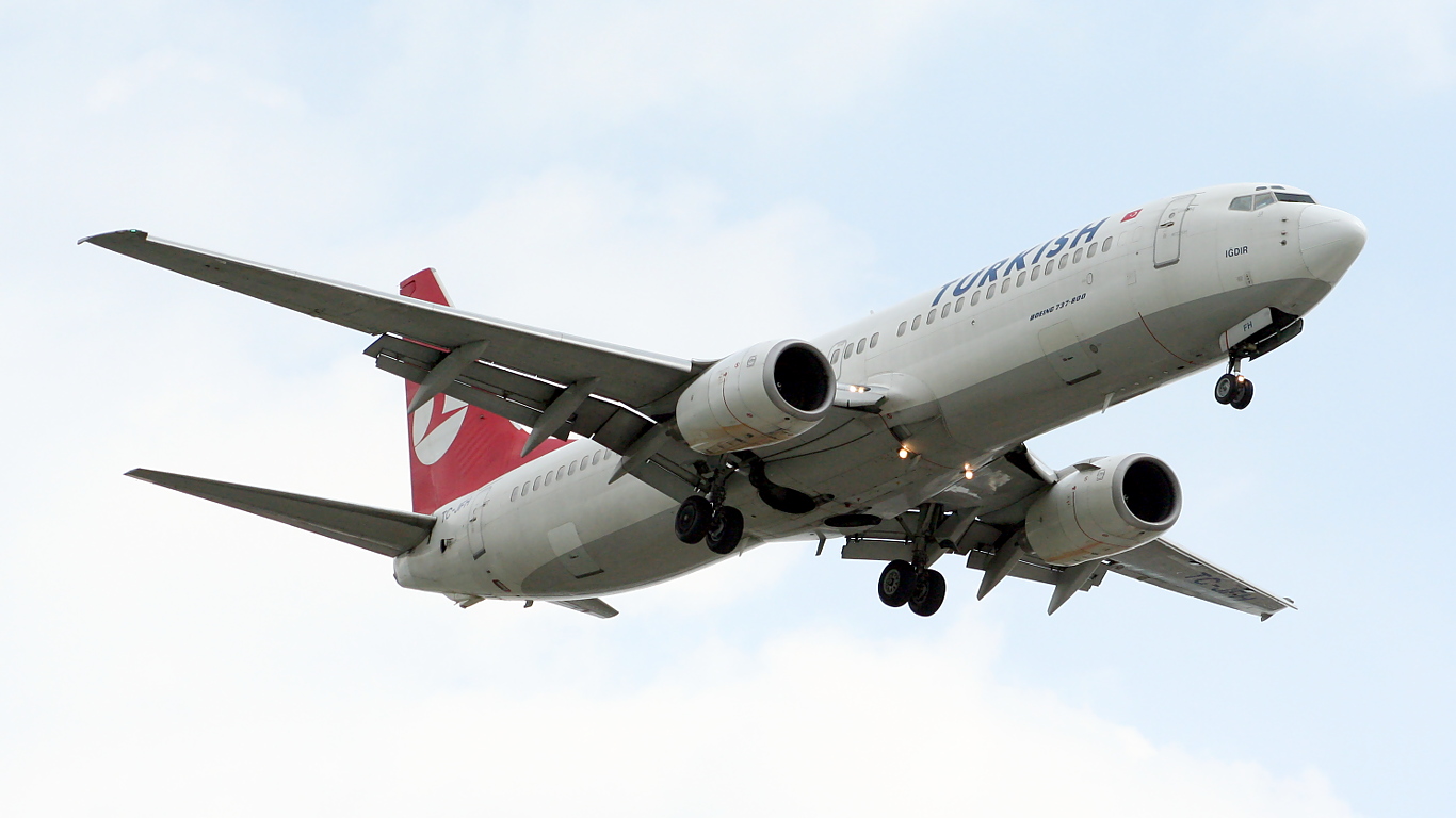 TC-JFH ✈ Turkish Airlines Boeing 737-8F2 @ London-Heathrow