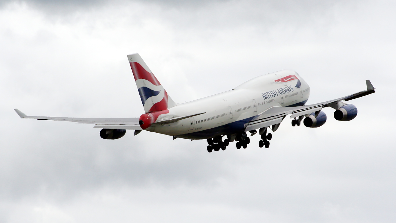 G-BYGB ✈ British Airways Boeing 747-436 @ London-Heathrow
