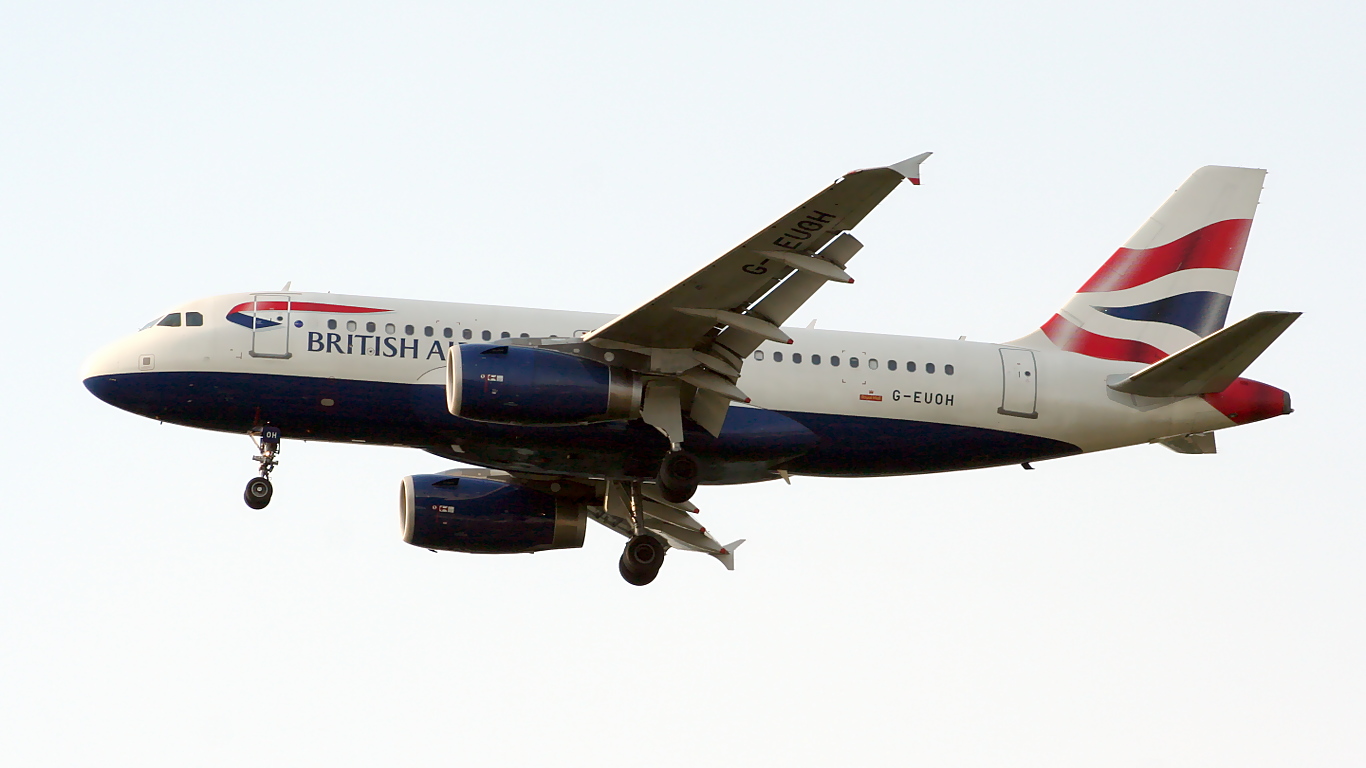 G-EUOH ✈ British Airways Airbus A319-131 @ London-Heathrow