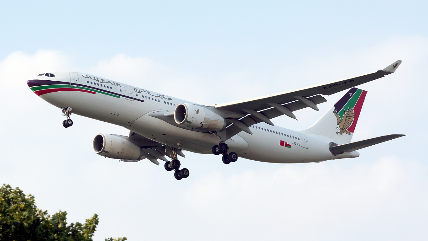 A4O-KB ✈ Gulf Air Airbus A330-243 @ London-Heathrow