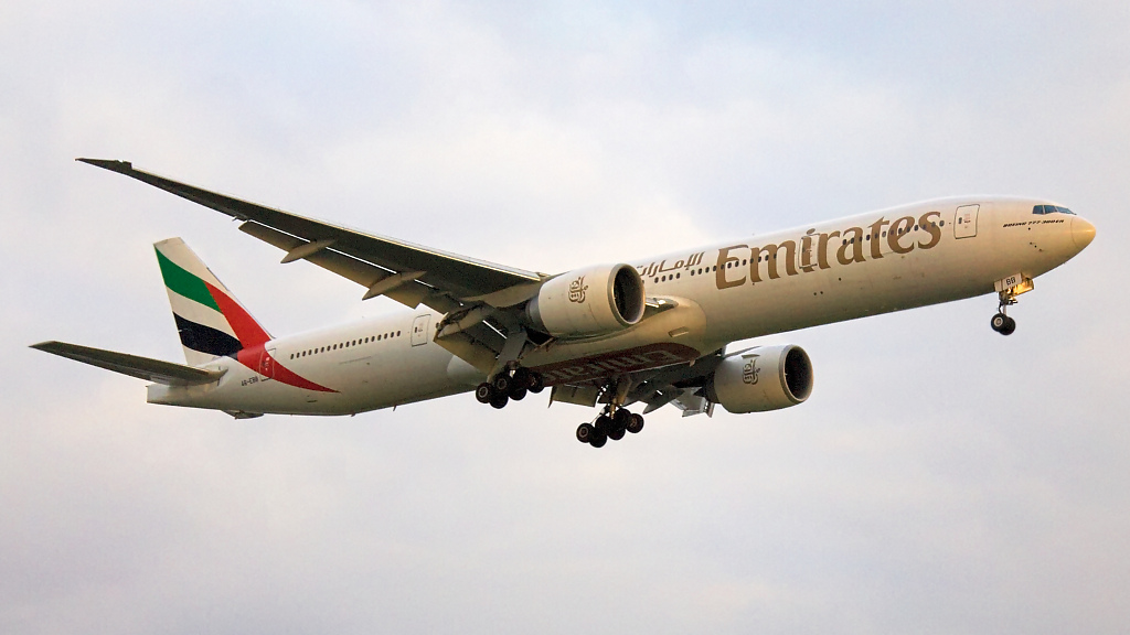 A6-EBB ✈ Emirates Airline Boeing 777-36NER @ London-Heathrow