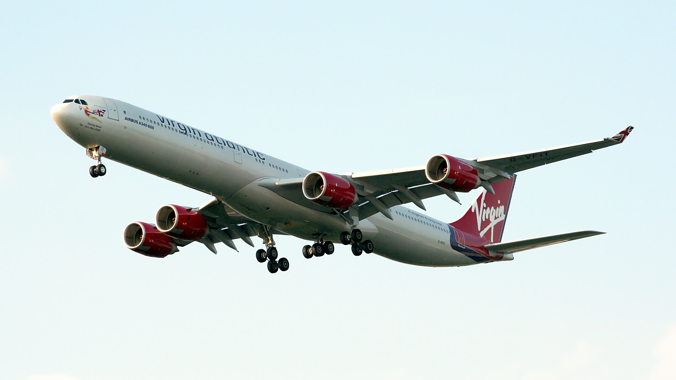 G-VFIT ✈ Virgin Atlantic Airways Airbus A340-642 @ London-Heathrow