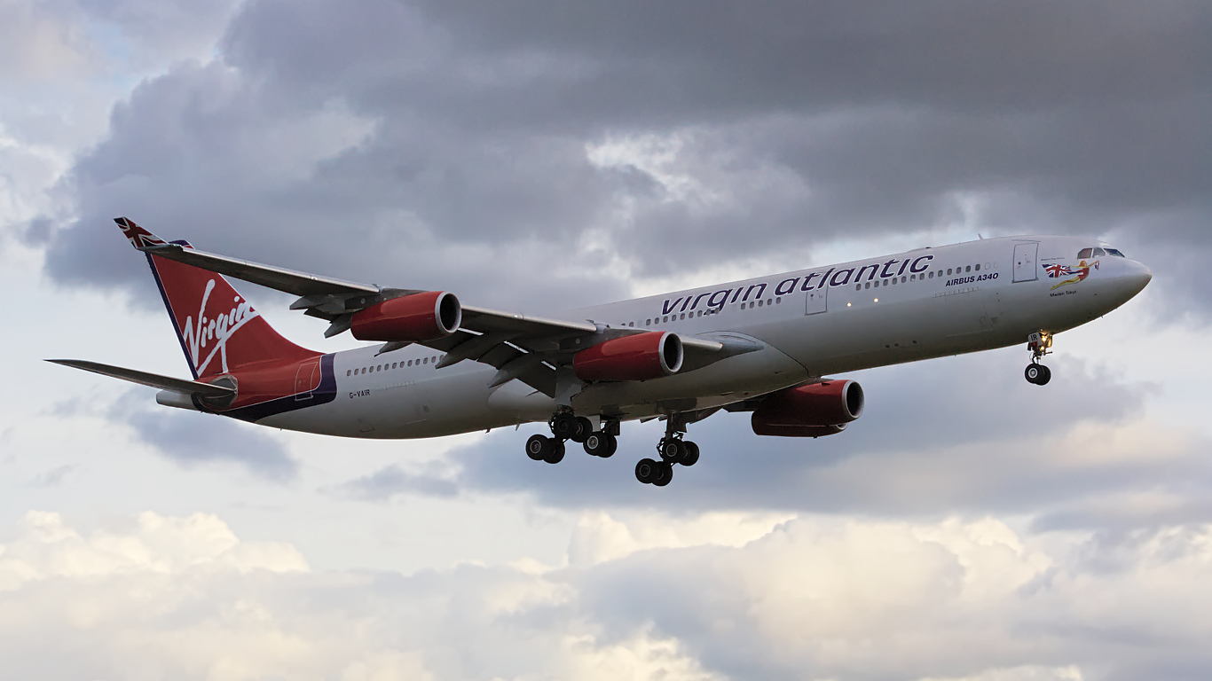 G-VAIR ✈ Virgin Atlantic Airways Airbus A340-313X @ London-Heathrow