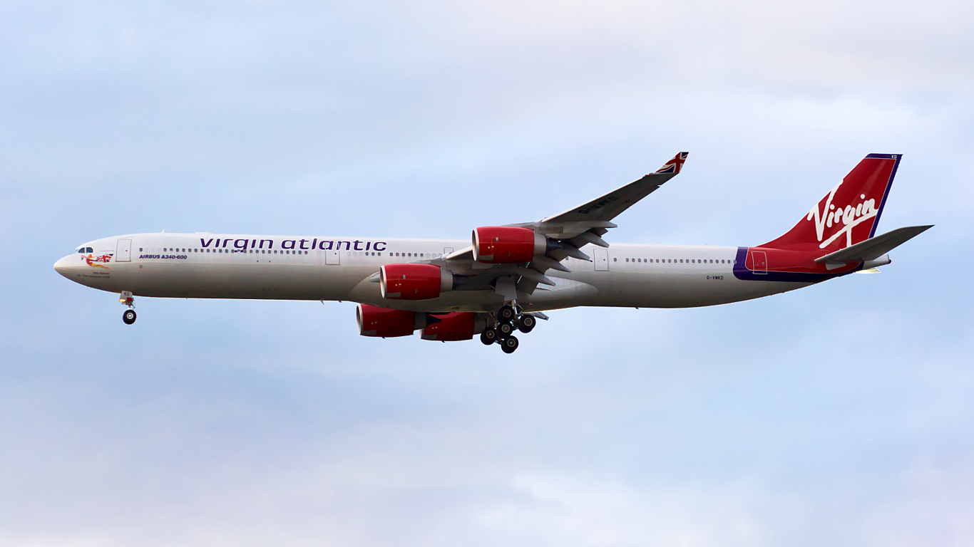 G-VWKD ✈ Virgin Atlantic Airways Airbus A340-642 @ London-Heathrow