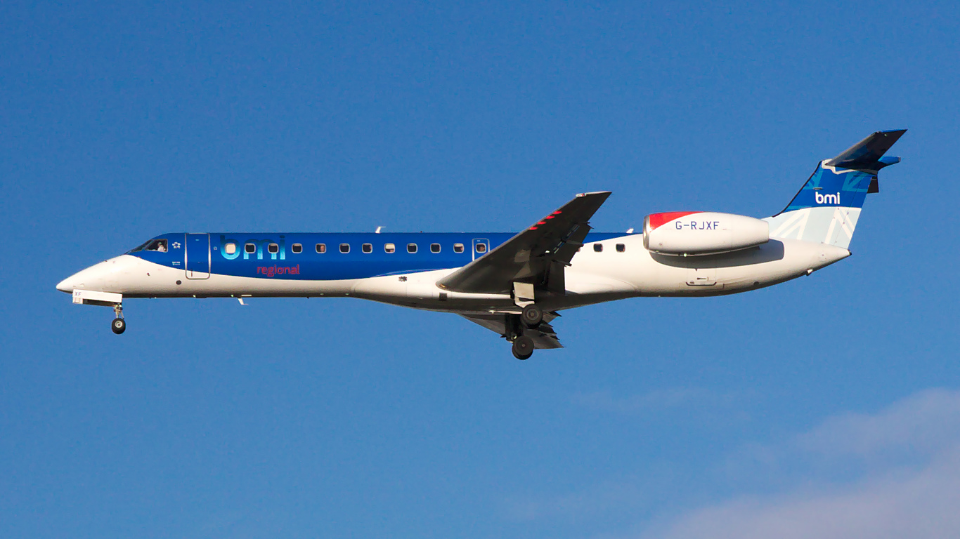 G-RJXF ✈ bmi regional Embraer ERJ-145EP @ London-Heathrow