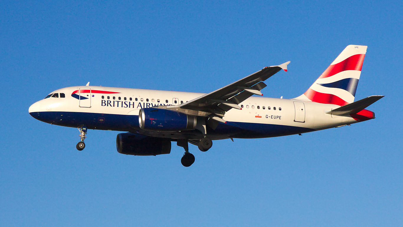 G-EUPE ✈ British Airways Airbus A319-131 @ London-Heathrow