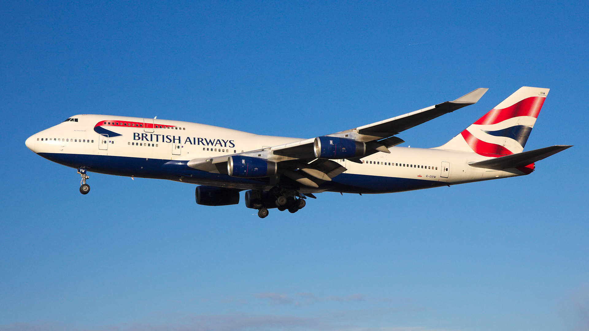 G-CIVW ✈ British Airways Boeing 747-436 @ London-Heathrow