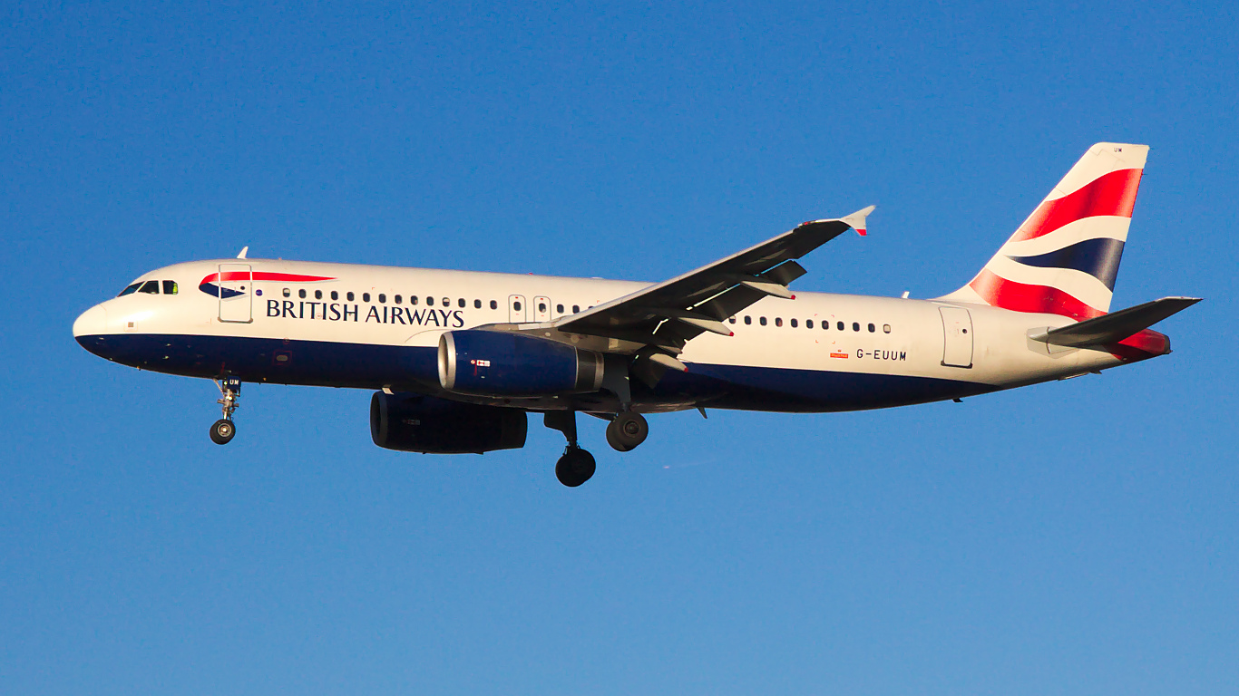 G-EUUM ✈ British Airways Airbus A320-232 @ London-Heathrow
