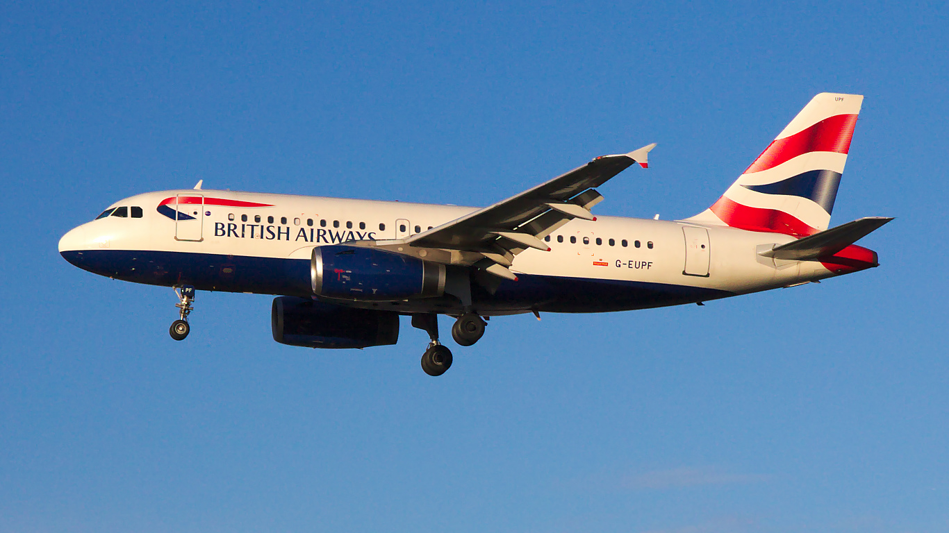 G-EUPF ✈ British Airways Airbus A319-131 @ London-Heathrow