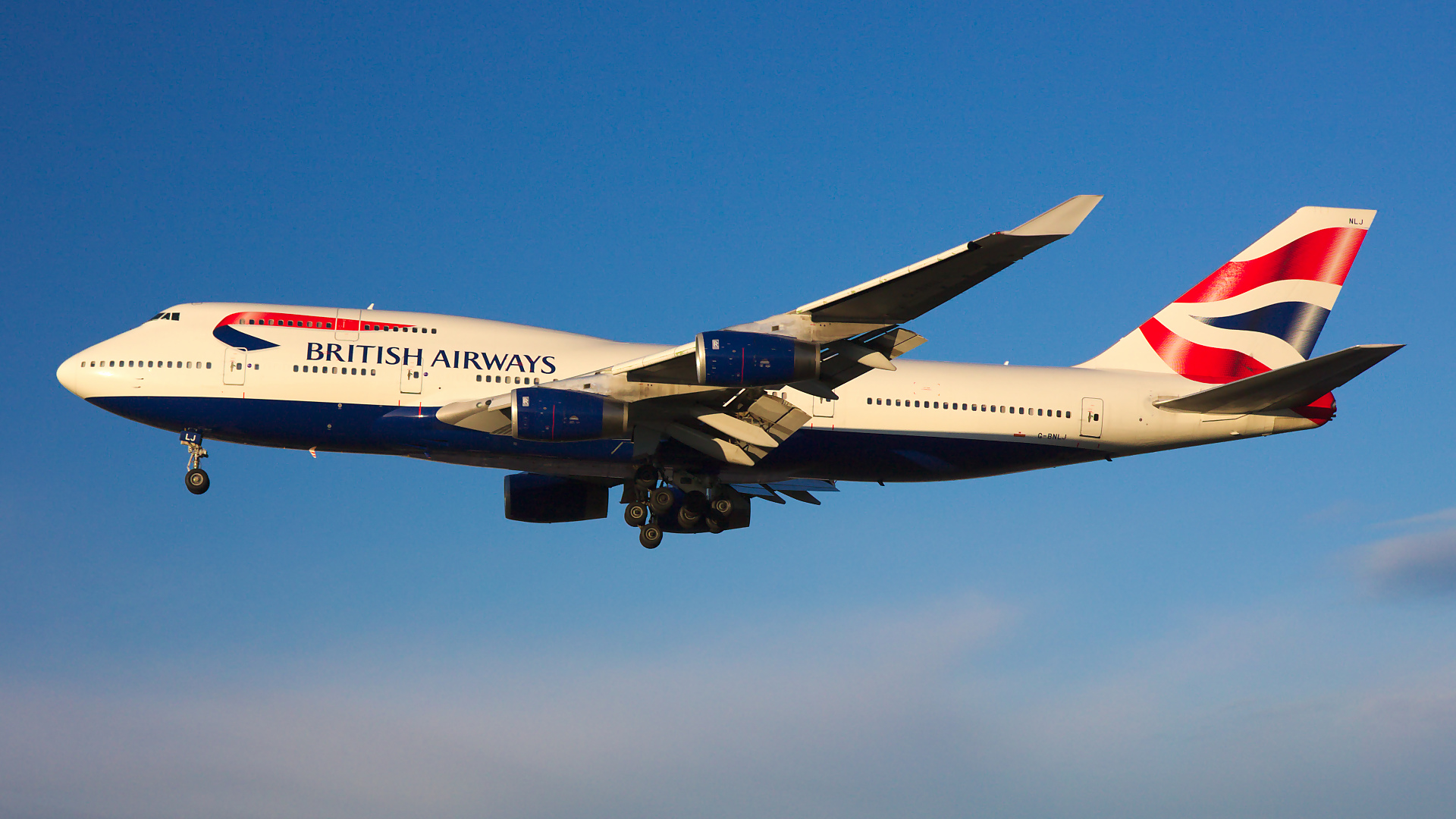 G-BNLJ ✈ British Airways Boeing 747-436 @ London-Heathrow