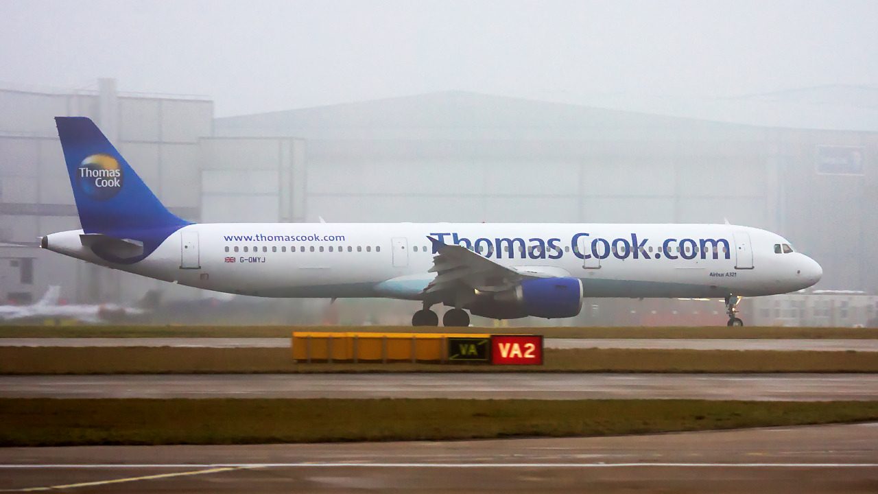 G-OMYJ ✈ Thomas Cook Airlines Airbus A321-211 @ Manchester