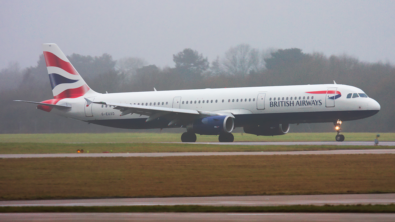 G-EUXD ✈ British Airways Airbus A321-231 @ Manchester