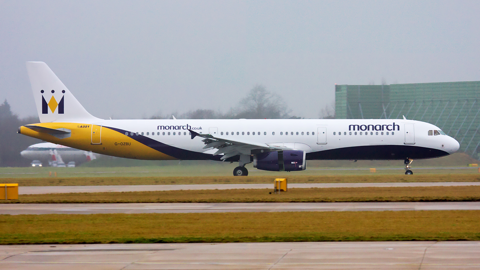 G-OZBU ✈ Monarch Airlines Airbus A321-231 @ Manchester