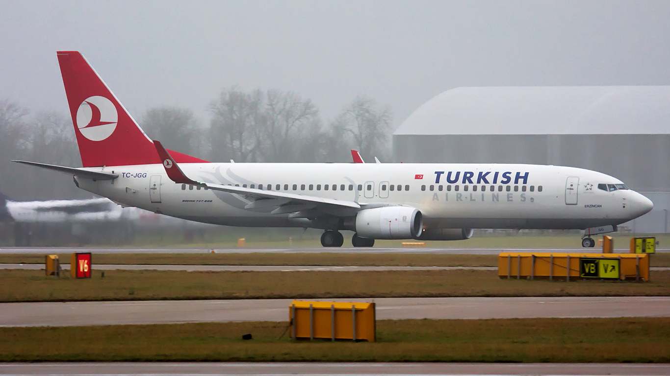 TC-JGG ✈ Turkish Airlines Boeing 737-8F2 @ Manchester