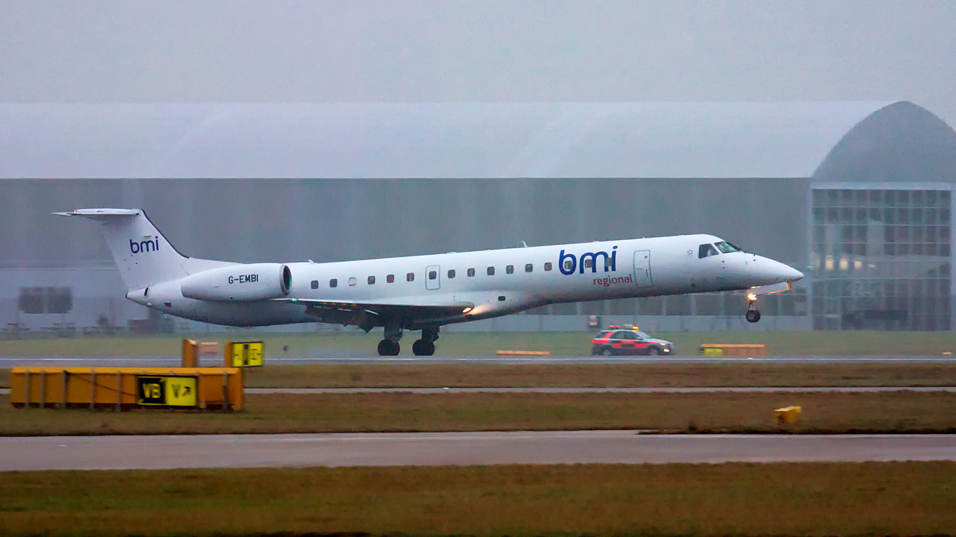 G-EMBI ✈ bmi regional Embraer ERJ-145EU @ Manchester