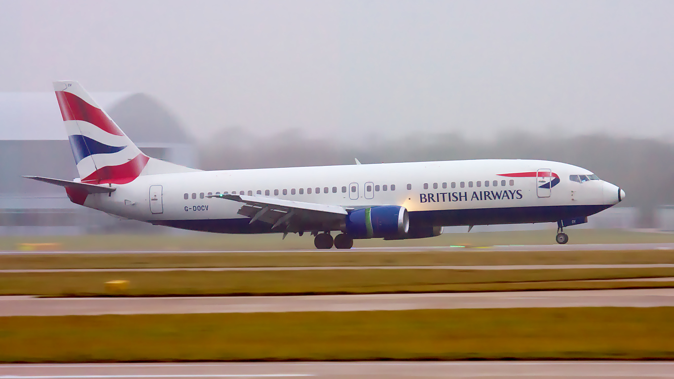 G-DOCV ✈ British Airways Boeing 737-436 @ Manchester