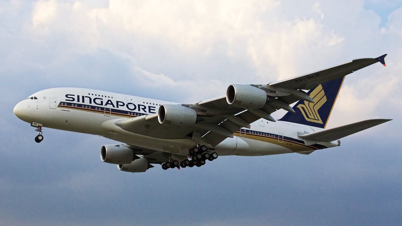 9V-SKD ✈ Singapore Airlines Airbus A380-841 @ London-Heathrow