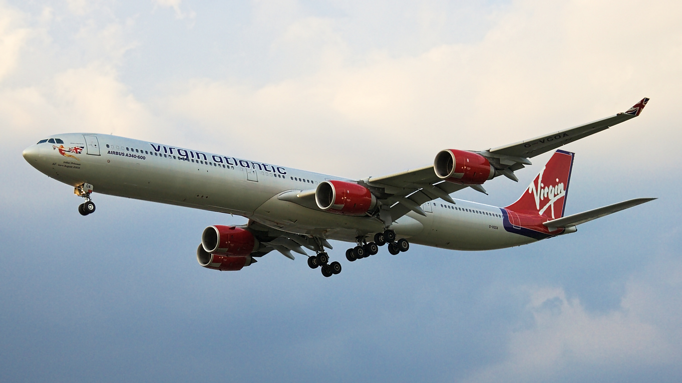 G-VGOA ✈ Virgin Atlantic Airways Airbus A340-642 @ London-Heathrow