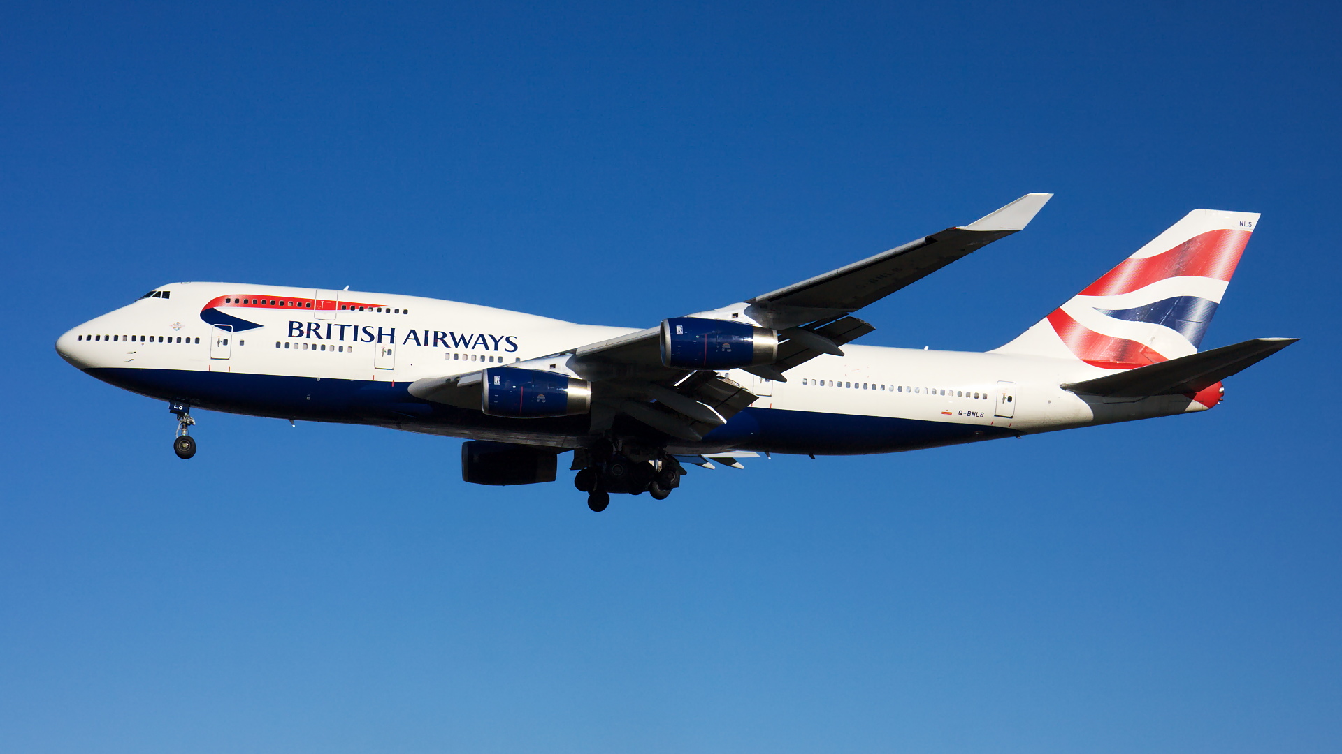G-BNLS ✈ British Airways Boeing 747-436 @ London-Heathrow