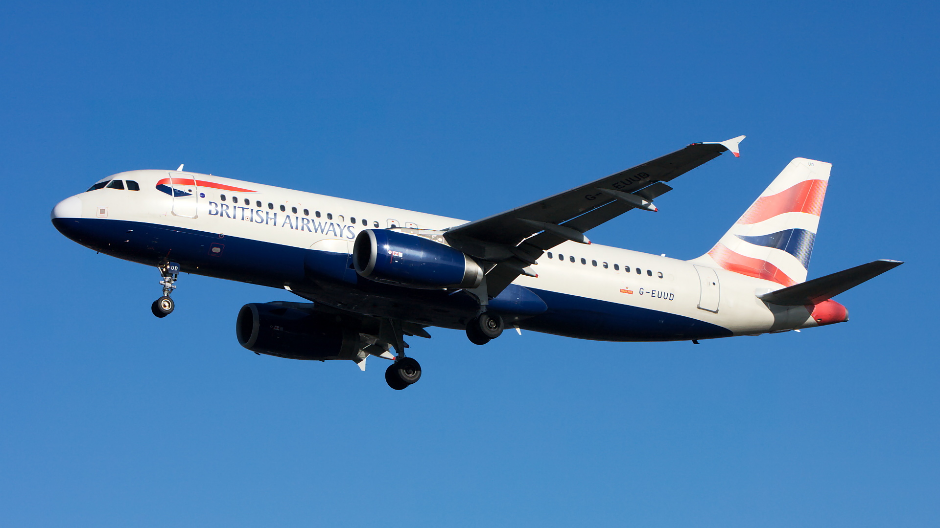 G-EUUD ✈ British Airways Airbus A320-232 @ London-Heathrow
