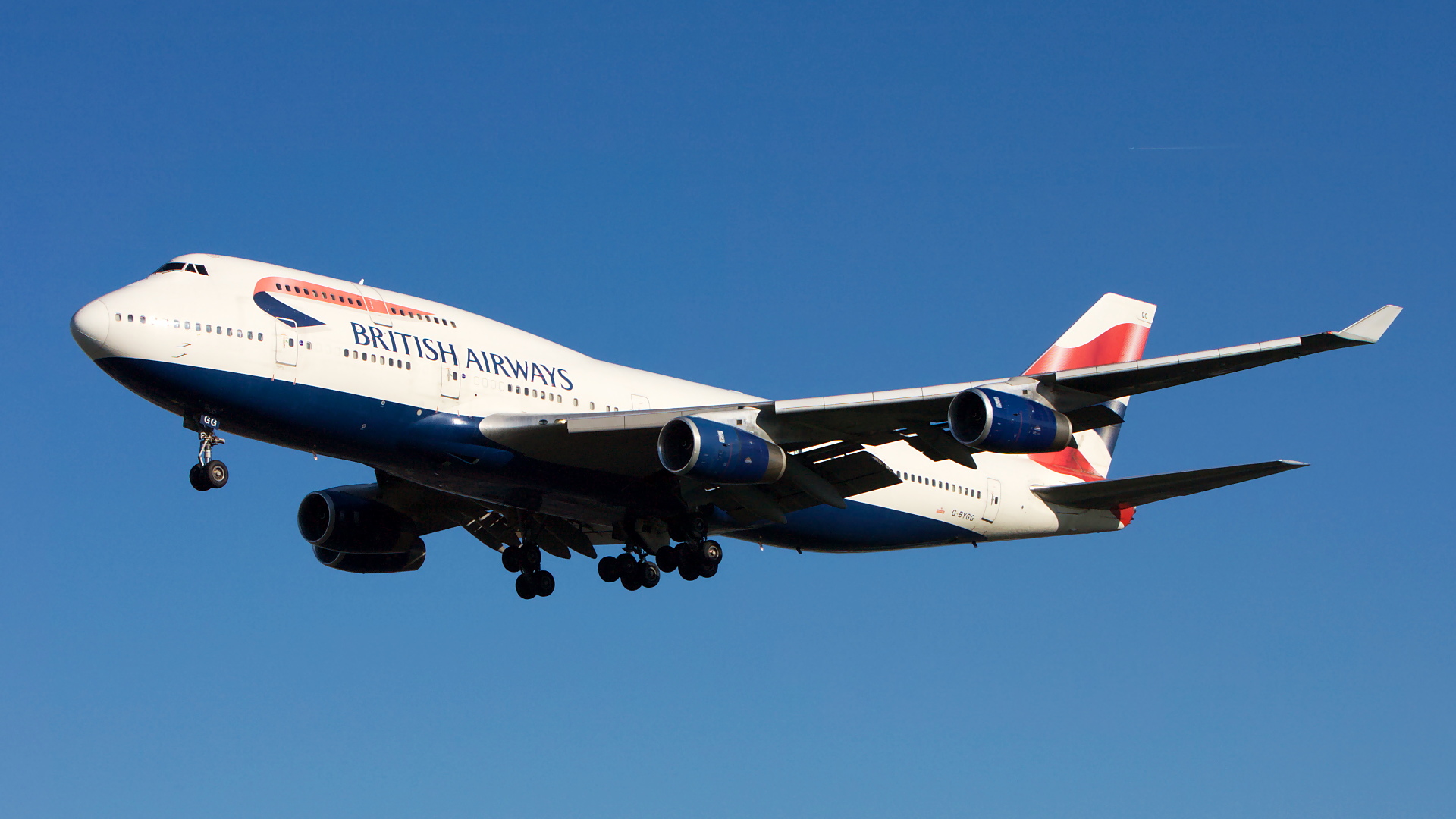 G-BYGG ✈ British Airways Boeing 747-436 @ London-Heathrow