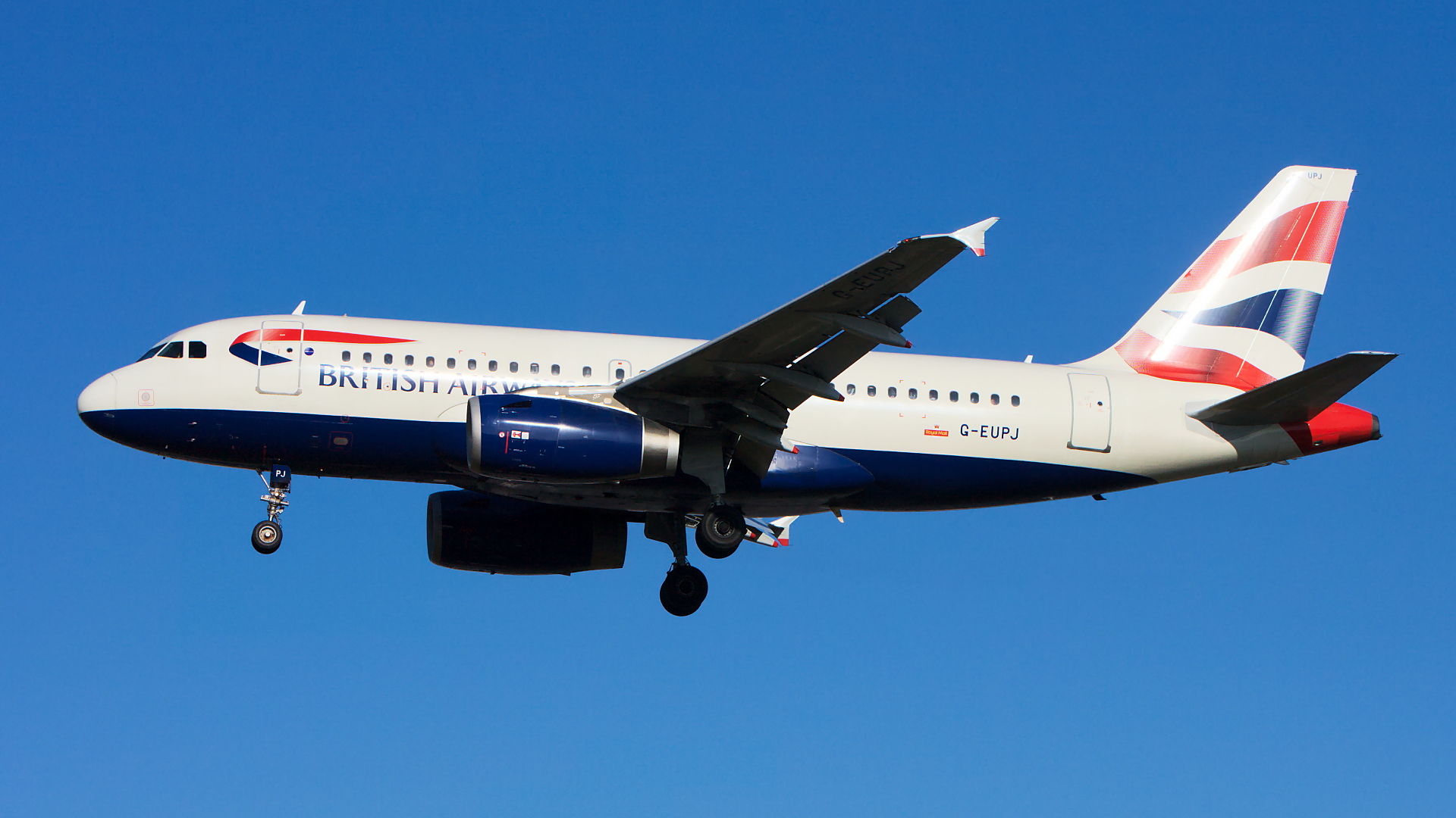 G-EUPJ ✈ British Airways Airbus A319-131 @ London-Heathrow