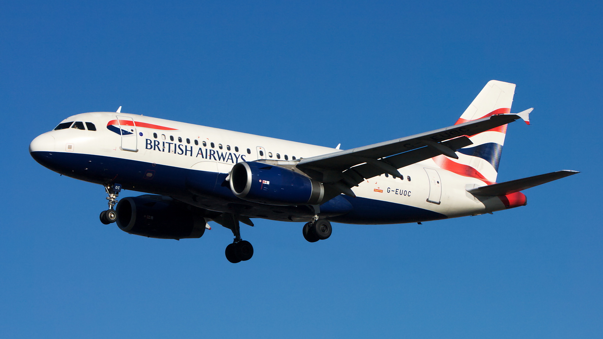 G-EUOC ✈ British Airways Airbus A319-131 @ London-Heathrow