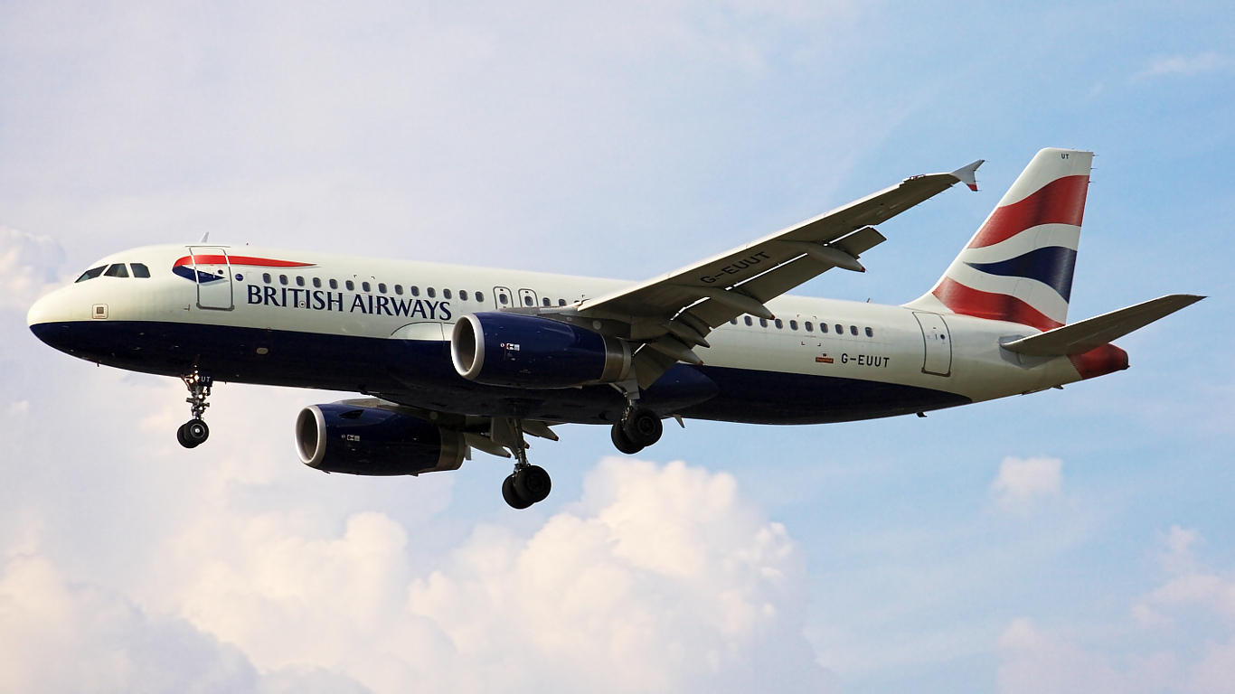 G-EUUT ✈ British Airways Airbus A320-232 @ London-Heathrow
