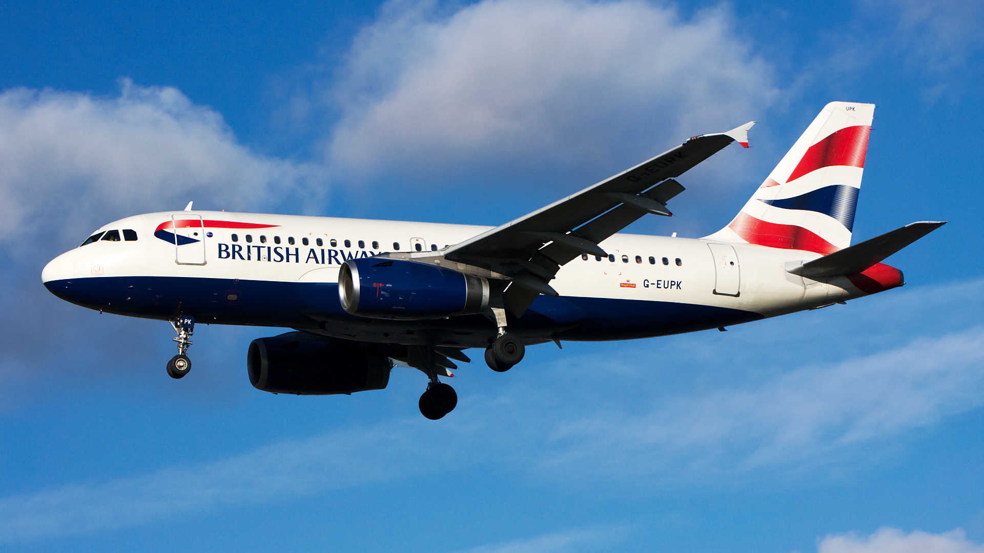 G-EUPK ✈ British Airways Airbus A319-131 @ London-Heathrow