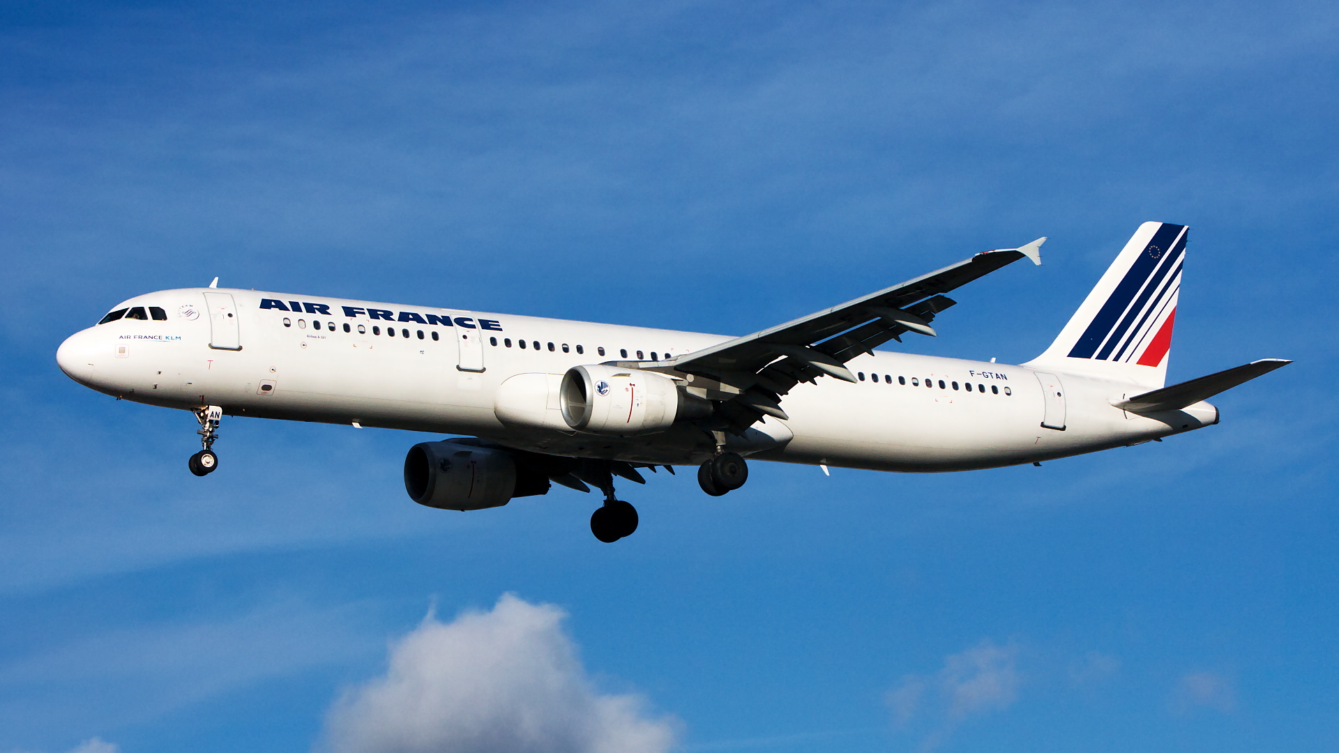 F-GTAN ✈ Air France Airbus A321-211 @ London-Heathrow
