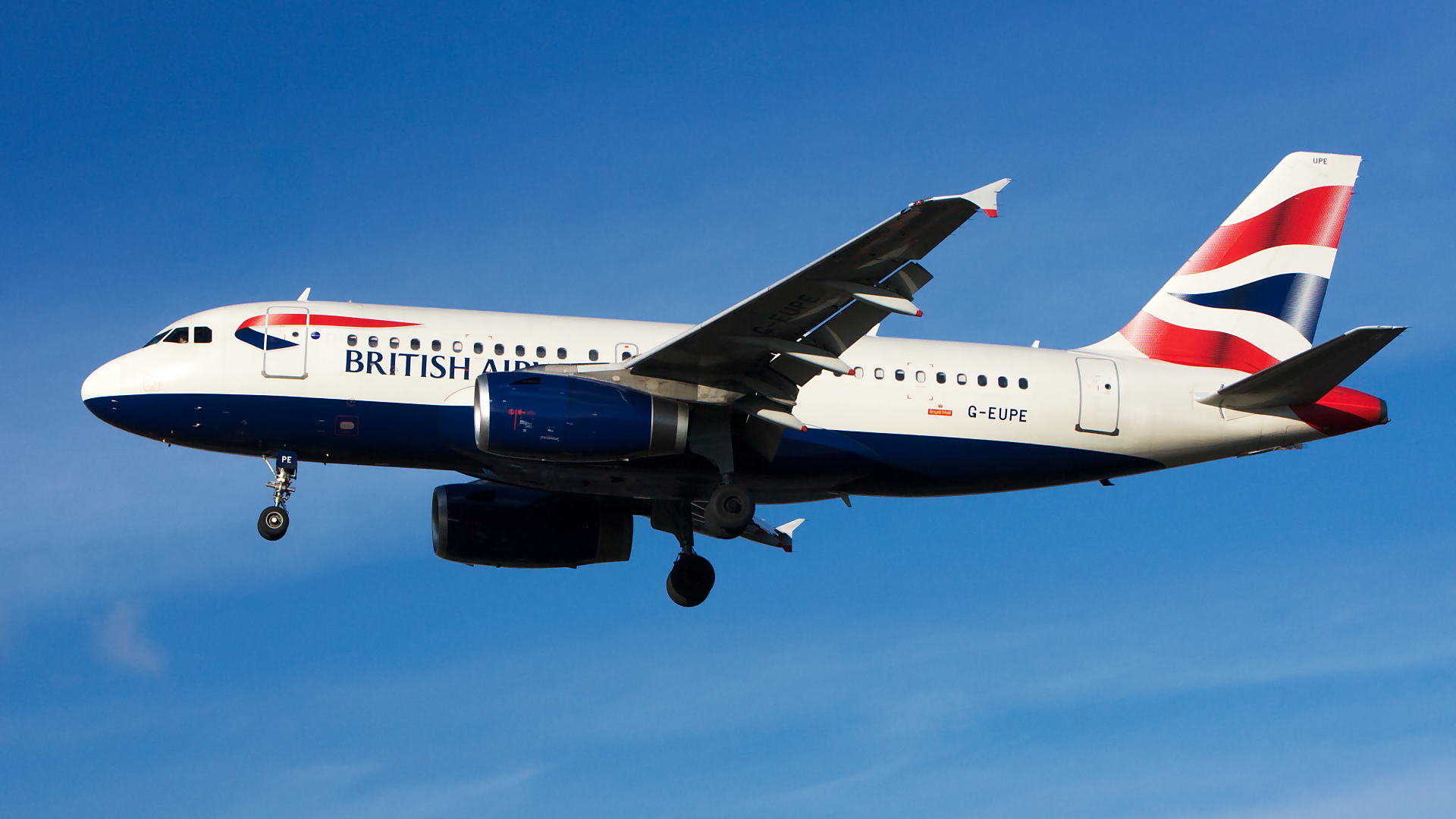 G-EUPE ✈ British Airways Airbus A319-131 @ London-Heathrow