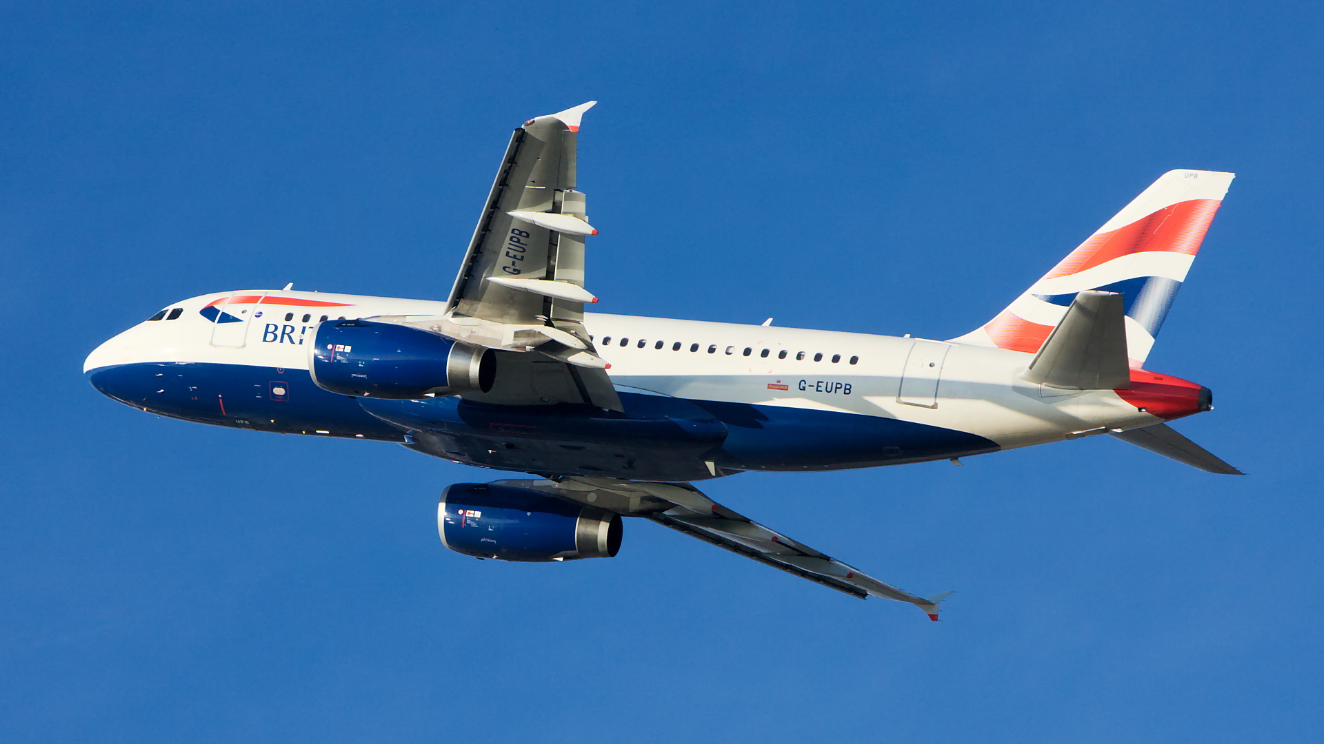 G-EUPB ✈ British Airways Airbus A319-131 @ London-Heathrow