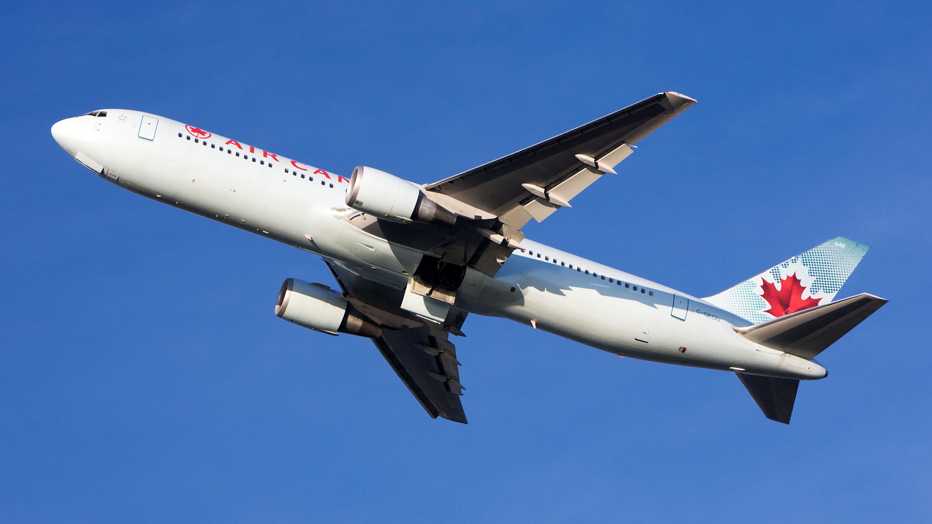 C-GEOU ✈ Air Canada Boeing 767-375ER @ London-Heathrow